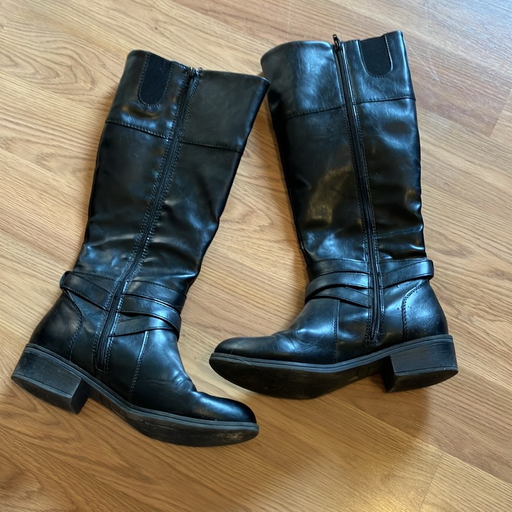 Arizona Women’s Black Knee High Boots, Size 8.5 - Picture 2 of 6